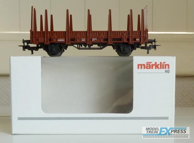 Marklin gebruikt materiaal 4459 Tweeassige rongenwagen DB type Kbs