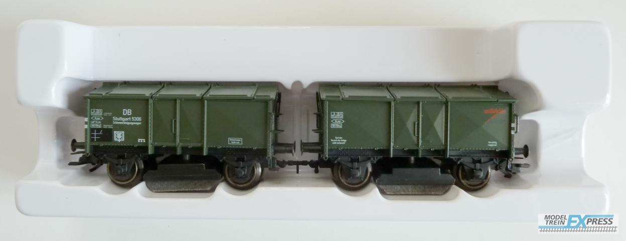 Marklin gebruikt materiaal 46010 Marklin DB railreinigingswagen 10 Jaar Insider