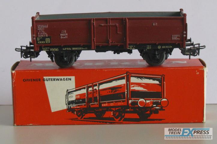 Marklin gebruikt materiaal 4602 Marklin DB open goederenwagon