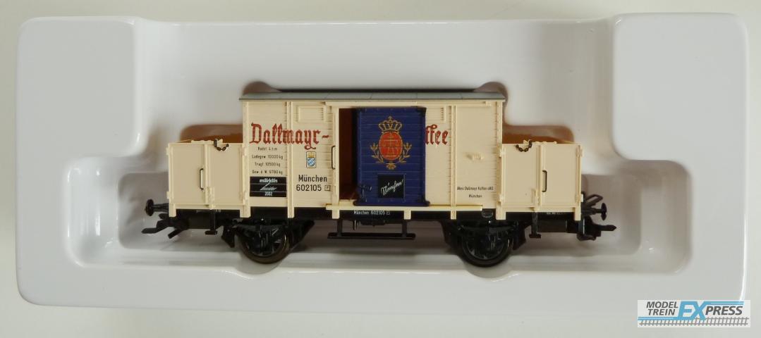Marklin gebruikt materiaal 46074 Marklin insider jaarwagen 2002 z.g.a.n in doos