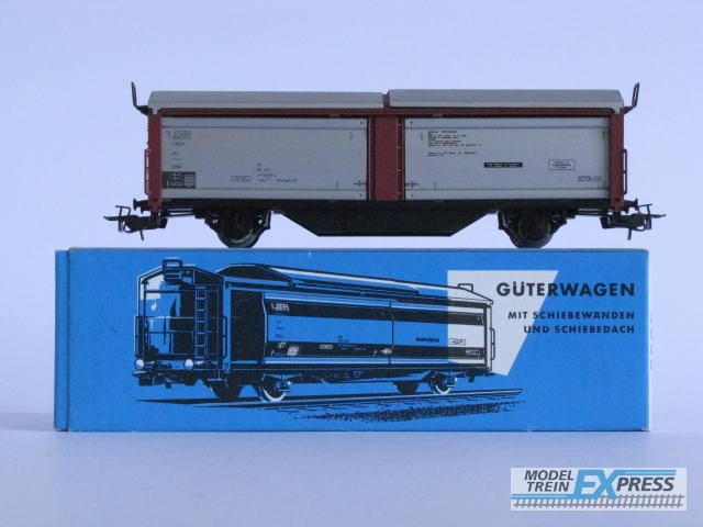 Marklin gebruikt materiaal 4633 Marklin DB schuifdak/schuifwandwagon