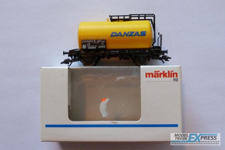 Marklin gebruikt materiaal 46422 Marklin ketelwagen "Danzas" z.g.a.n in doos