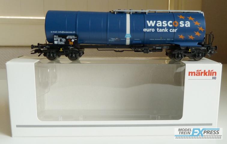 Marklin gebruikt materiaal 46556 Marklin Kesselwagen Wascosa DB AG nieuw in doos