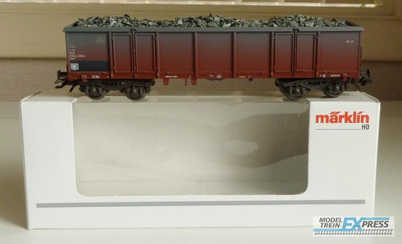 Marklin gebruikt materiaal 46904 Marklin Eaos mit echtem Schieferbruch Ladung DB nieuw in doos
