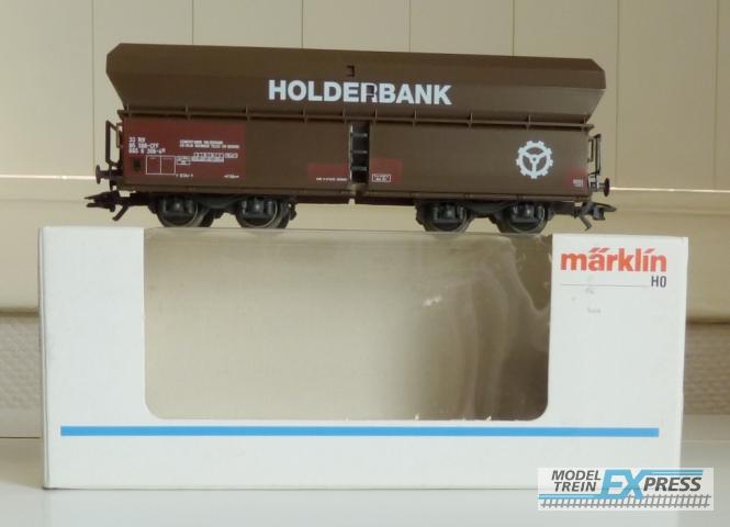 Marklin gebruikt materiaal 4691 SBB Großraum Schüttgutwagen Holderbank Ep.4
