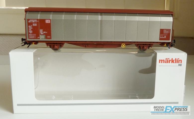 Marklin gebruikt materiaal 48060 Marklin Schiebewandwagen Hbbills 308 nieuw in doos
