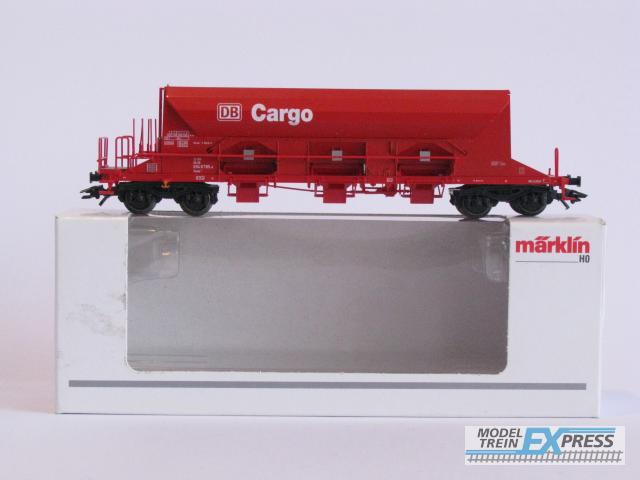 Marklin gebruikt materiaal 48100 Marklin Selbstentladewagen der Deutschen Bahn AG (DB Cargo). z.g.a.n in doos