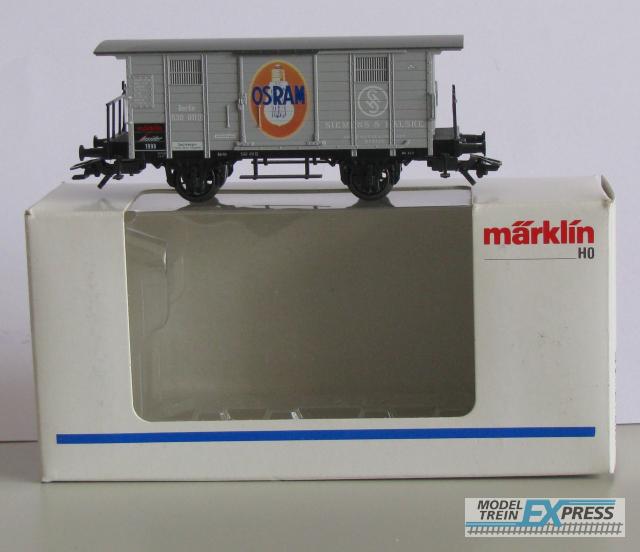 Marklin gebruikt materiaal 48853 Marklin jaarwagen 1998 Osram