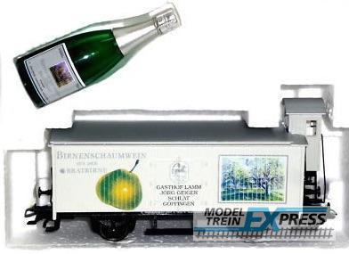 Marklin gebruikt materiaal 48930 Marklin gesloten goederenwagon "Birnenschaumwein"