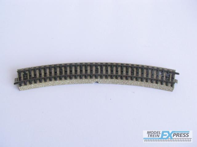 Marklin gebruikt materiaal 5200 Marklin Gebogen 30gr R3 buitenboog
