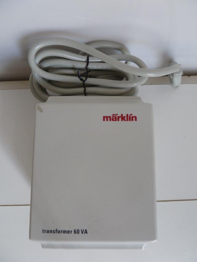 Marklin gebruikt materiaal 6005 6005 Trafo 60 VA