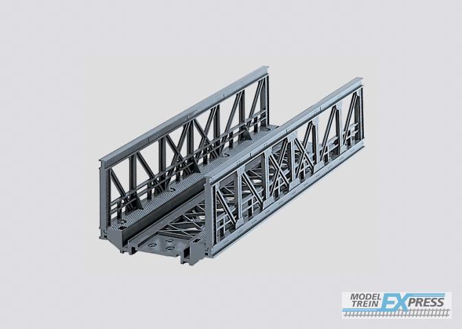 Marklin gebruikt materiaal 7262 Marklin vakwerkbrug 180 mm. voor K en M rails