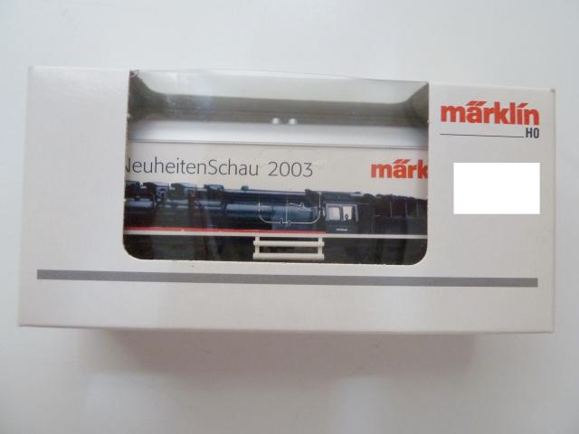 Marklin gebruikt materiaal 94184 Marklin koelwagen "Neuheitenschau 2003", in goede staat, in doos