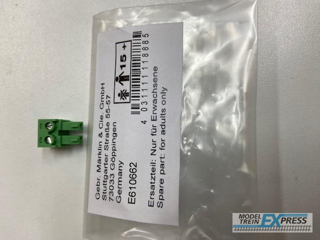 Marklin onderdelen E610662 Stecker für Anschlußkabel 4 S