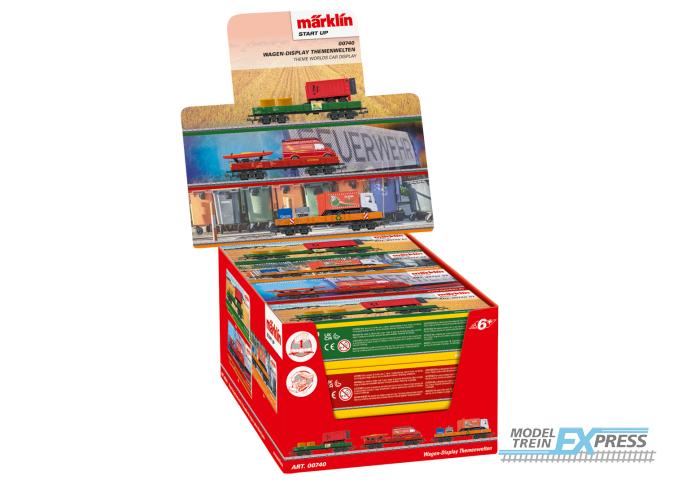 Marklin 00740 Wagen-Display Themenwelten St