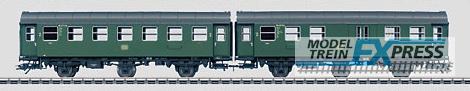 Marklin 00770-11 Umbauwagen DB Ep. III, 2. Klasse + 2. Klasse/Gepäck