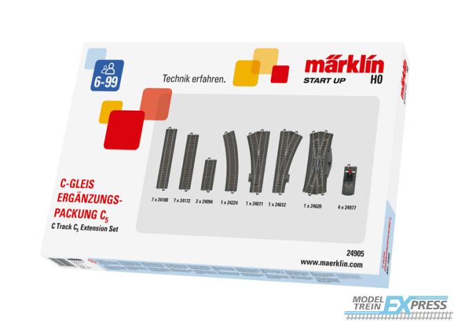 Marklin 24905 C-Gleis Ergänzungspackung C5