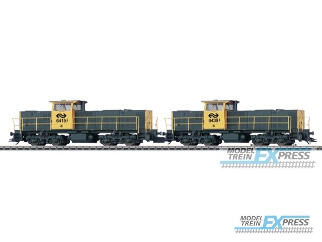 Marklin 37620.1 Set van 2 NS locomotieven serie 6400 ( gelijkstroom digital met motorola decoder )