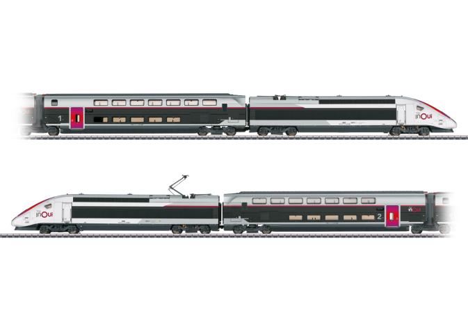 Marklin 37798 TGV inQui EuroDuplex SNCF
