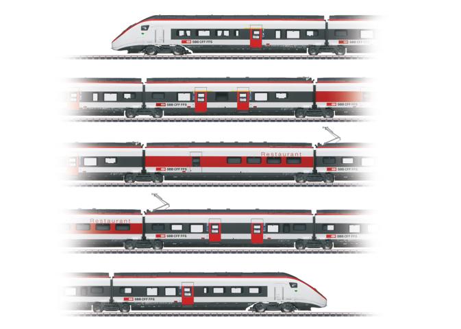 Marklin 39812 Giruno RABe 501 022 SBB