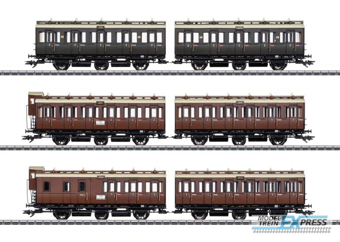 Marklin 42047 Abteilwagen-Set KPEV