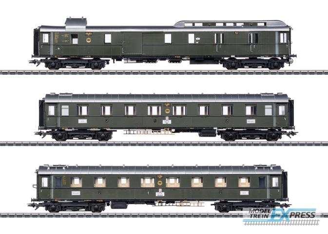 Marklin 42490 Wagen-Set PwPost4ü-28 DRG