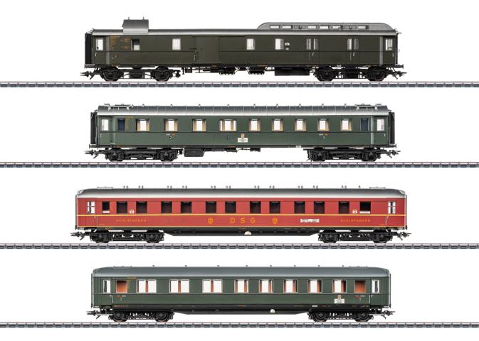 Marklin 42491 Schnellzug-Set 1 D74 DB