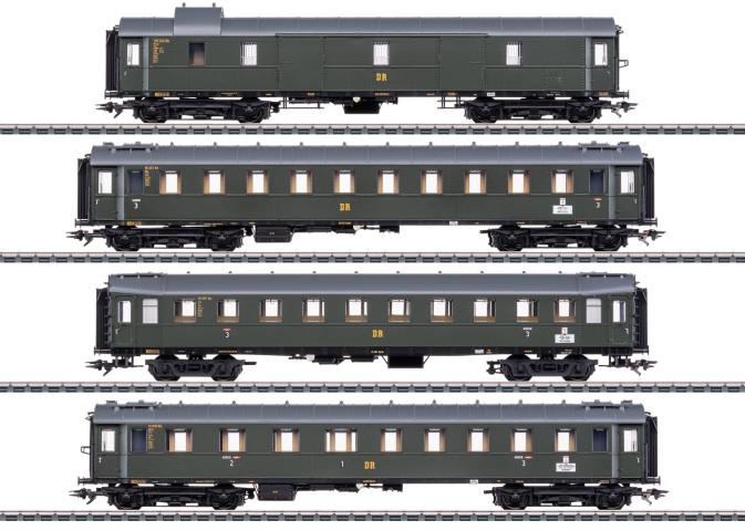 Marklin 42514 Wagen-Set z.BR19 DR/DDR