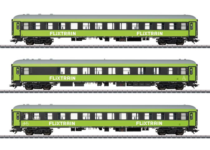 Marklin 42957 Wagen-Set 1 Flixtrain
