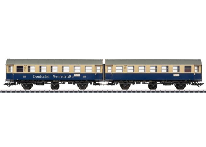Marklin 43187 Wagen-Paar Weinstraße DB