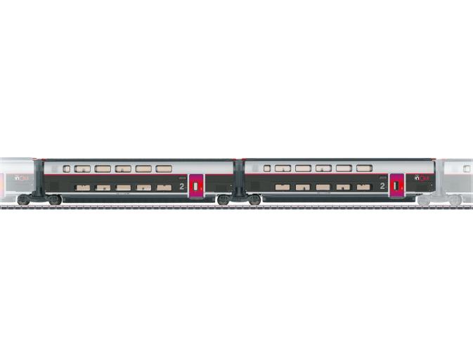 Marklin 43438 Erg.-Set 2 TGV inOui SNCF