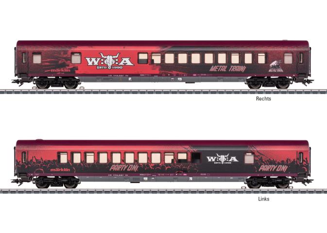 Marklin 43945 Partywagen Metal Train/W:O:A