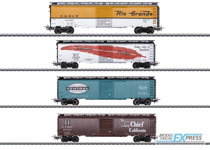 Marklin 45712 US-Box-Car Set MHI