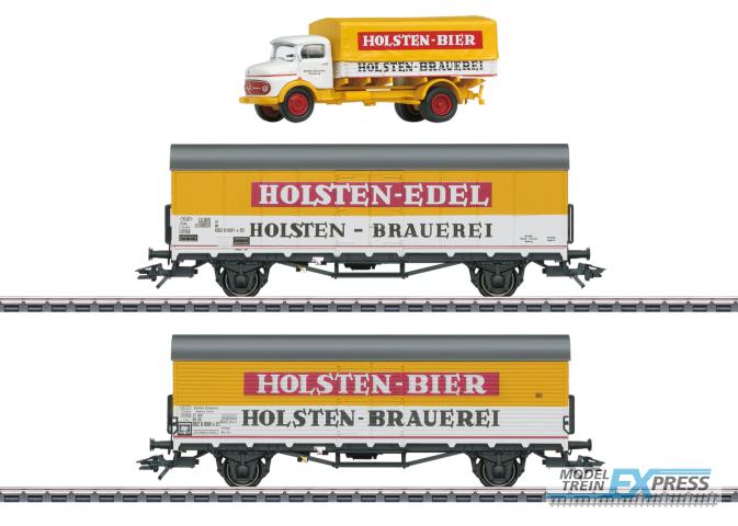 Marklin 46172 Bierwagen-Set Holsten DB