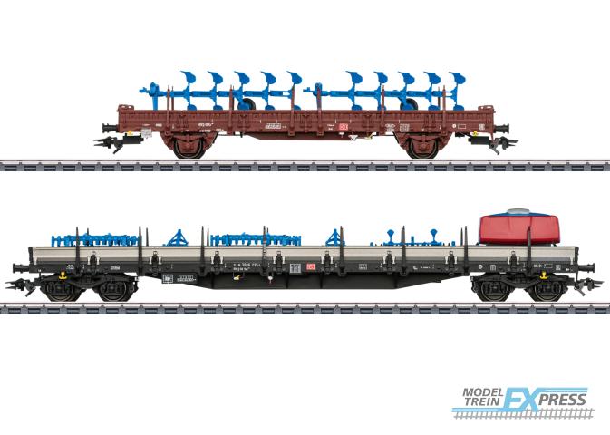 Marklin 46405 Rungenwagen-Set DB