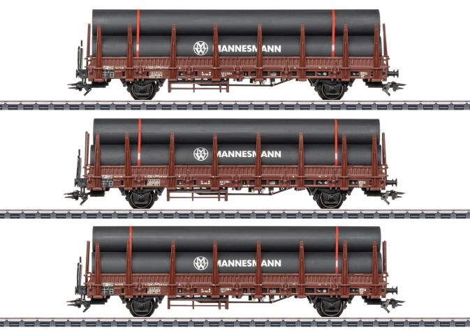 Marklin 46563 Rungenwagen-Set 1 DB