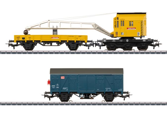 Marklin 46720 Kranwagen-Set DB AG