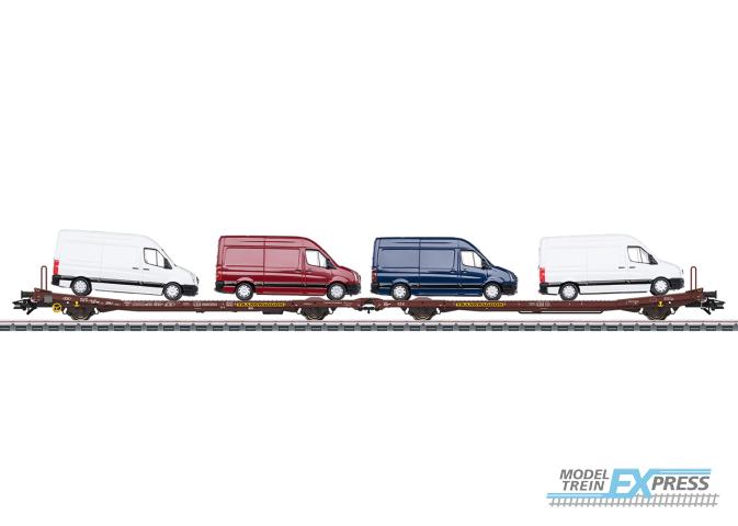 Marklin 47430 Flachwagen-Set DB AG