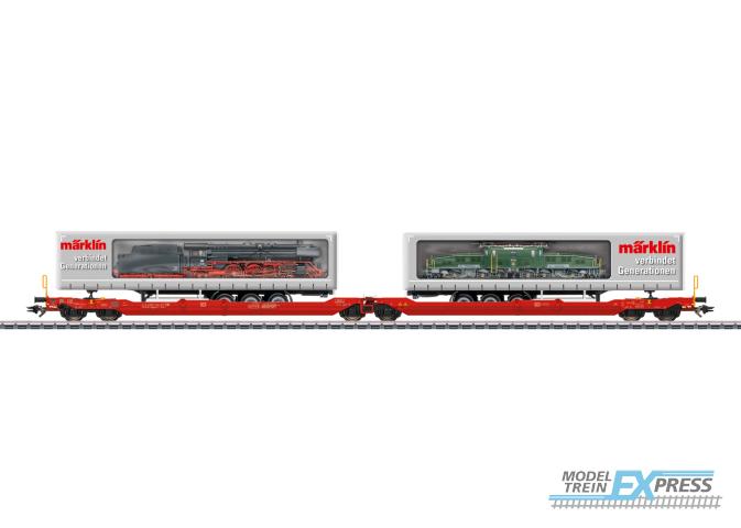 Marklin 47477 Gelenk-Taschenwagen DB AG