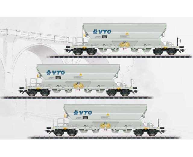 Marklin 48193 Set van 3 zelflossers type Tanoos "VTG"