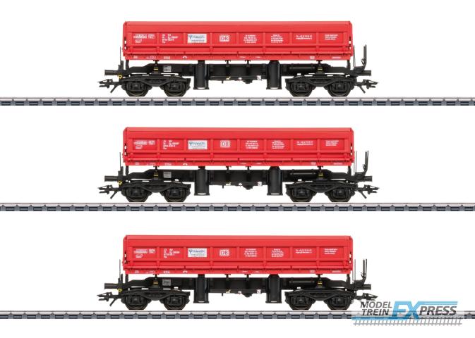 Marklin 48458 Seitenkippwagen-Set DB Schenk