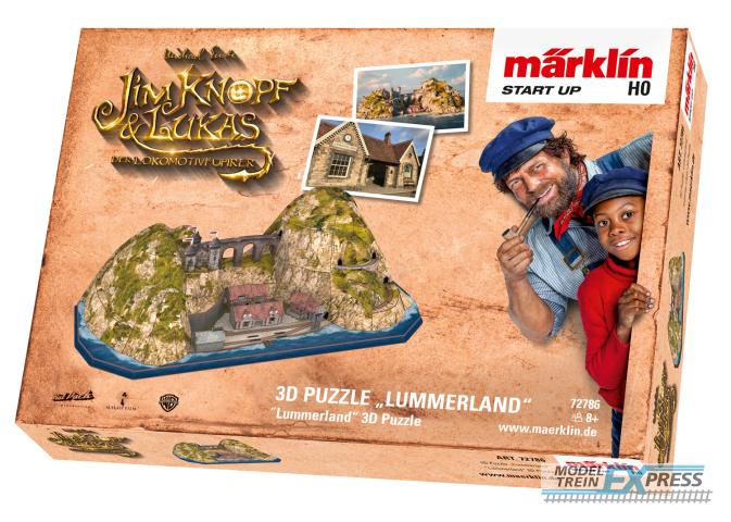 Marklin 72786 3D Puzzle Lummerland JimKnopf