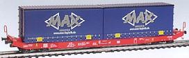 Mehano 18506 Container Car SGKKMS MAX Logistik (DC)