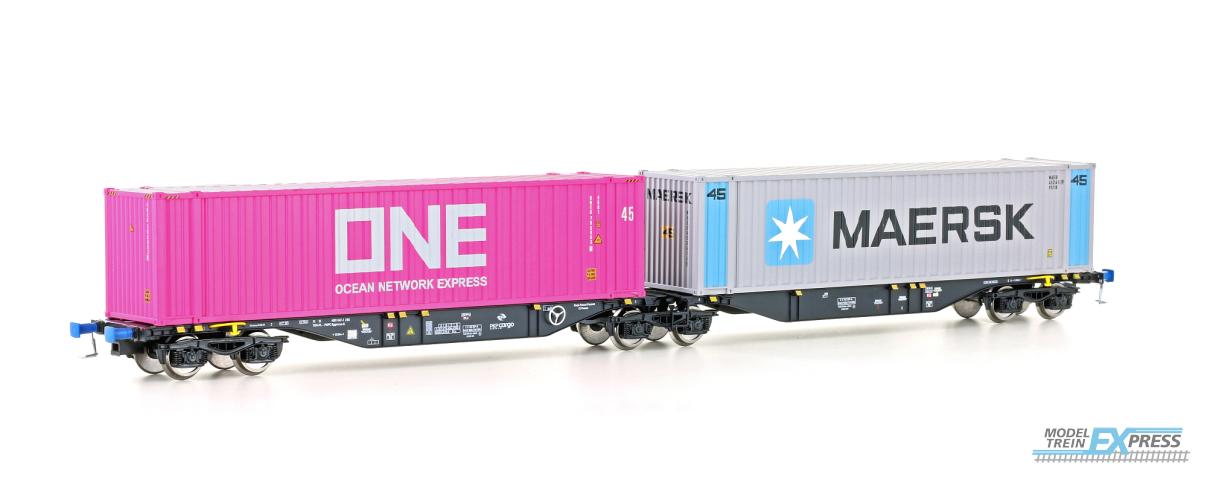 Mehano 90661 1/87 CONTAINERW SGGMRSS'90 PKP VI ONE/MAERSK (?/24) *