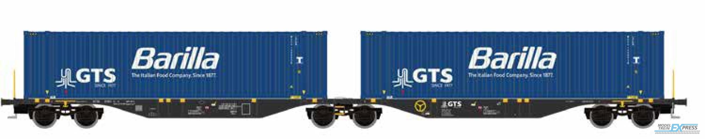 Mehano 90665 1/87 CONTAINERW SGGMRSS'90 GTS VI GTS/BARILLA **