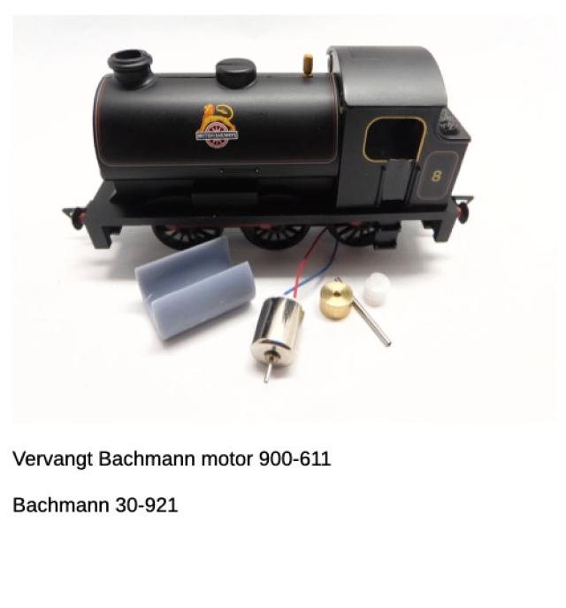 Micromotor.EU 0B003C Bachmann 0-6-0 (Junior)