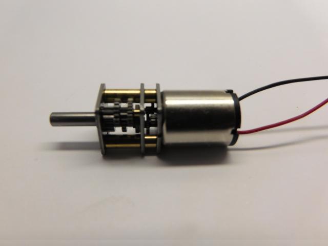 Micromotor.EU 1215R-1000 Motor 1215R-1000 motor met vertraging (14 RPM)
