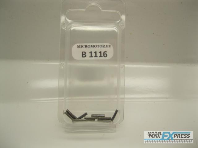 Micromotor.EU B1116 Adapter 1,1 -> 1,6 mm L= 10 mm 10Pcs Br