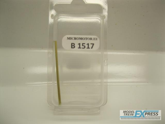 Micromotor.EU B1517 Adapter 1,5 -> 1,7 mm L= 40 mm Brass