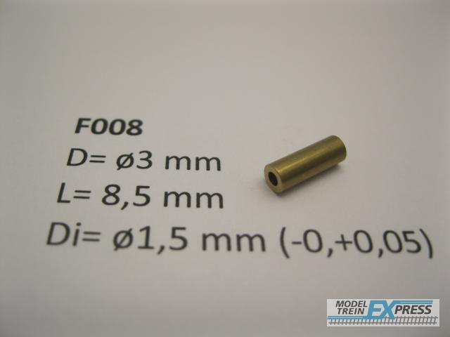 Micromotor.EU F008 Flywheel  ø3 mm x 8 mm x ø1,5 mm
